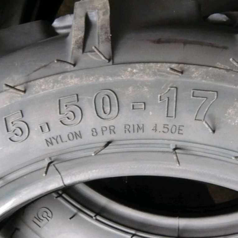人字花纹5.50-17实拍