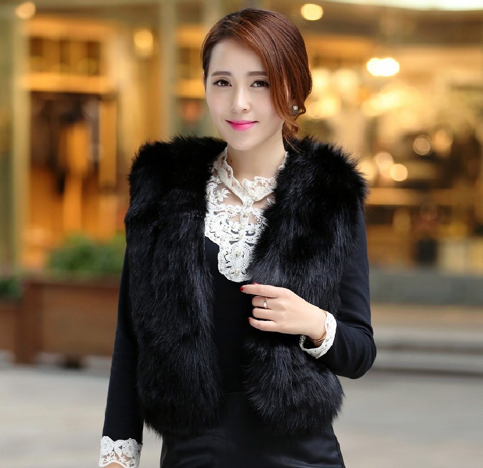 2013秋冬东大门<em>新款皮草外套</em>装狐狸毛短款毛