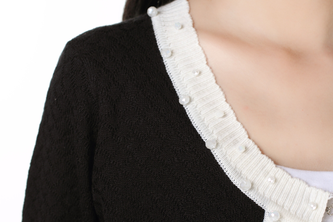 2013秋冬新款休闲<em>超短</em>女士毛<em>针织</em>衫女<em>开衫</em>厂