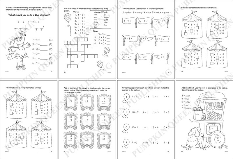 图片、画册-早教英语书幼儿园学习英语加减1活