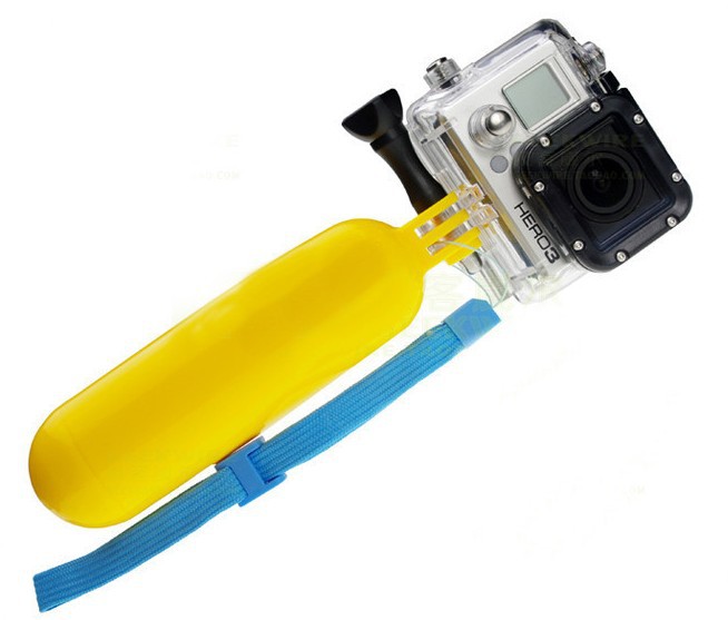 GP81黄 GoPro浮力棒 GoPro运动摄像机配件 含螺