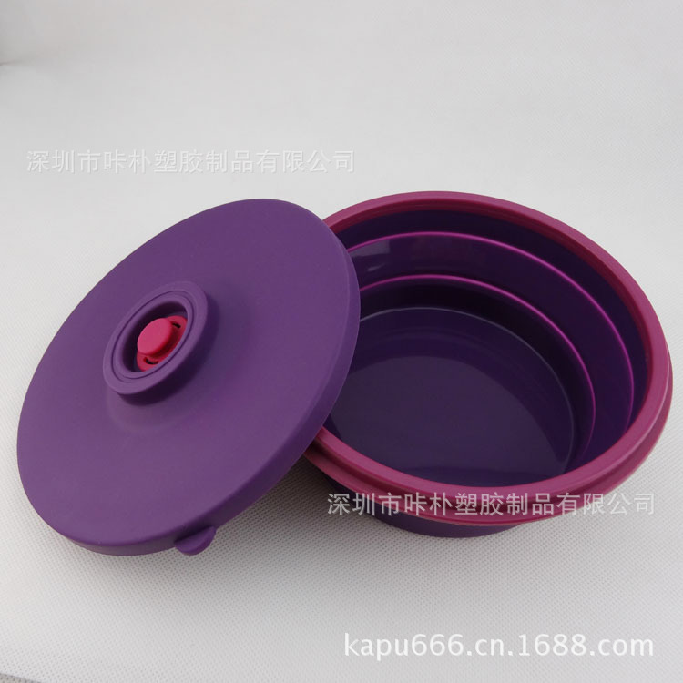 硅胶折叠碗