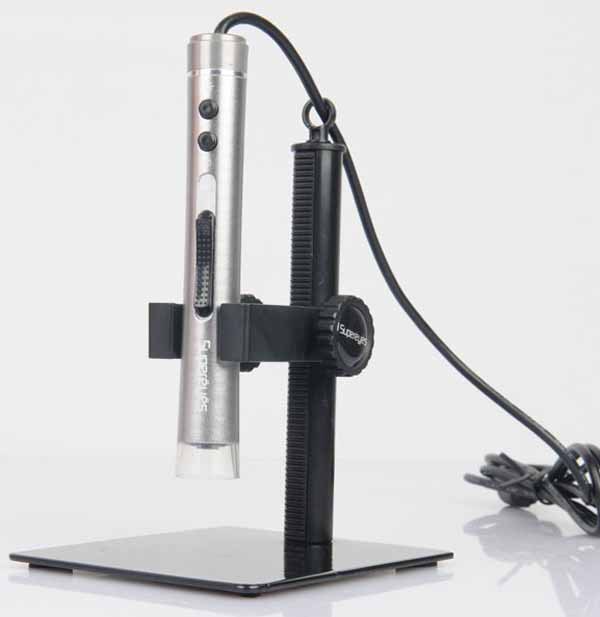 【B10 USB 数码显微镜 电子显微镜 便携单手调