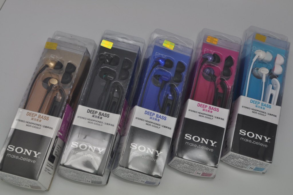 耳机-SONY索尼 MDR-EX50LP 手机耳塞 苹果