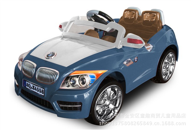 【厂家直销 伊里奇可坐儿童电动汽车 四轮带遥