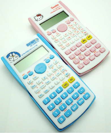 哆啦A夢 hello kitty 科學 函數 計算器350MS  82MS 卡通 計算機工廠,批發,進口,代購