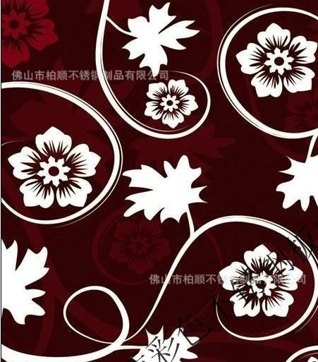 不锈钢彩花彩钢板-10