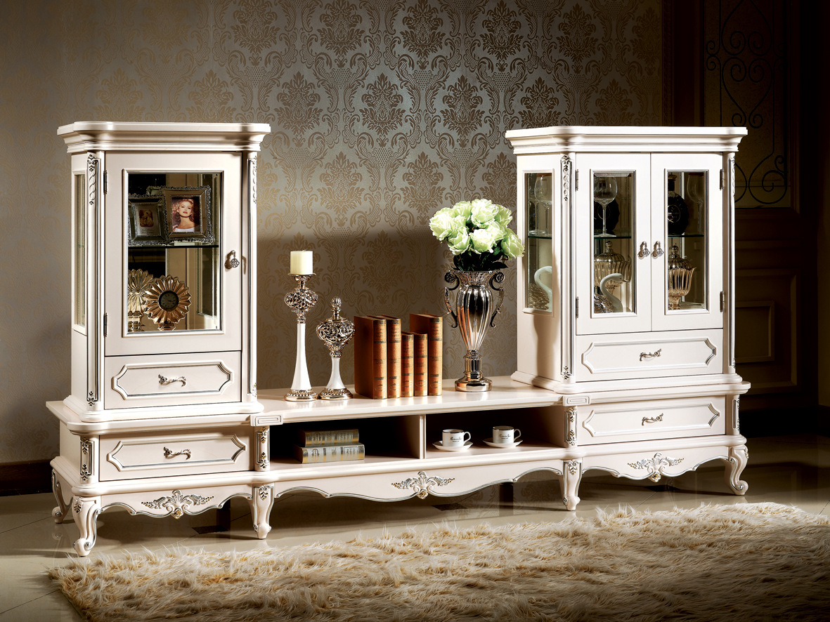 【热销 劳恩斯KB815法式实木组合柜 高档法式