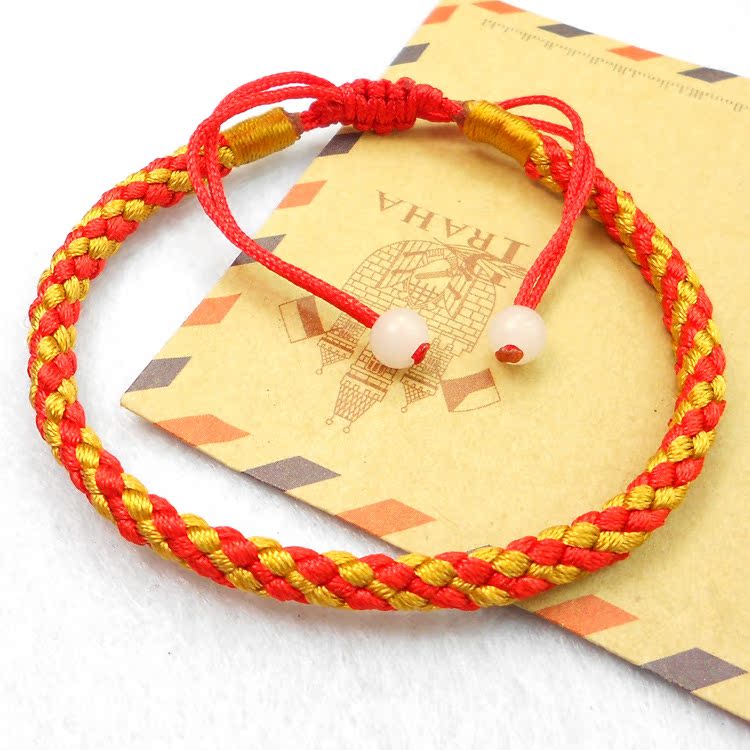 精品情侣辟邪手链可调节本命红绳年男女款纯手工制作手编绳批发 图片_高清大图 - 阿里巴巴