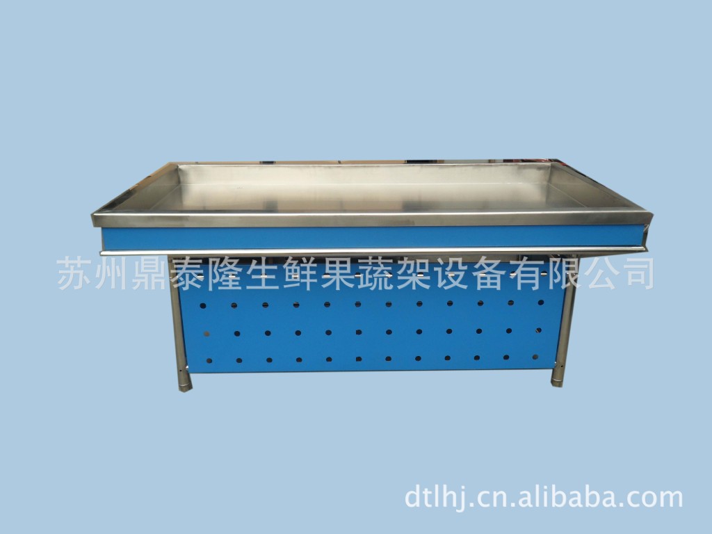 D-50蓝色门板冰鲜台