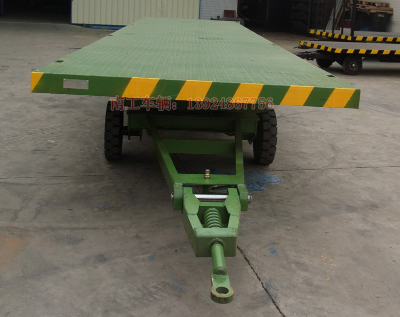 5t平板拖车 液压平板拖车 牵引拖车 5吨建材自卸车拖车