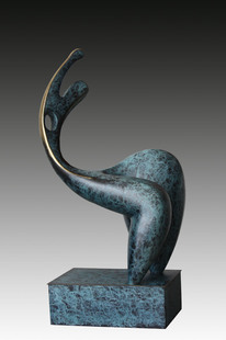 采购金属工艺品-雕塑 几何形状 韵动 BC-080批