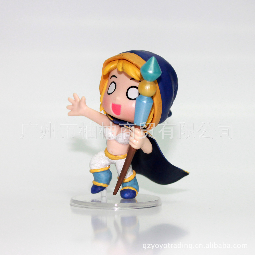 公仔、玩偶、娃娃-魔兽世界 <em>多塔</em>系列Q版<em>英雄</em>