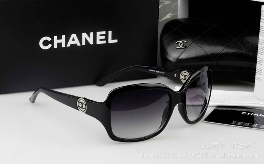 新款<em>CHANEL</em>5147<em>太阳镜</em> 旋转LOGO <em>女士墨镜</em>