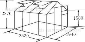 polycarbonate greenhouse8x6