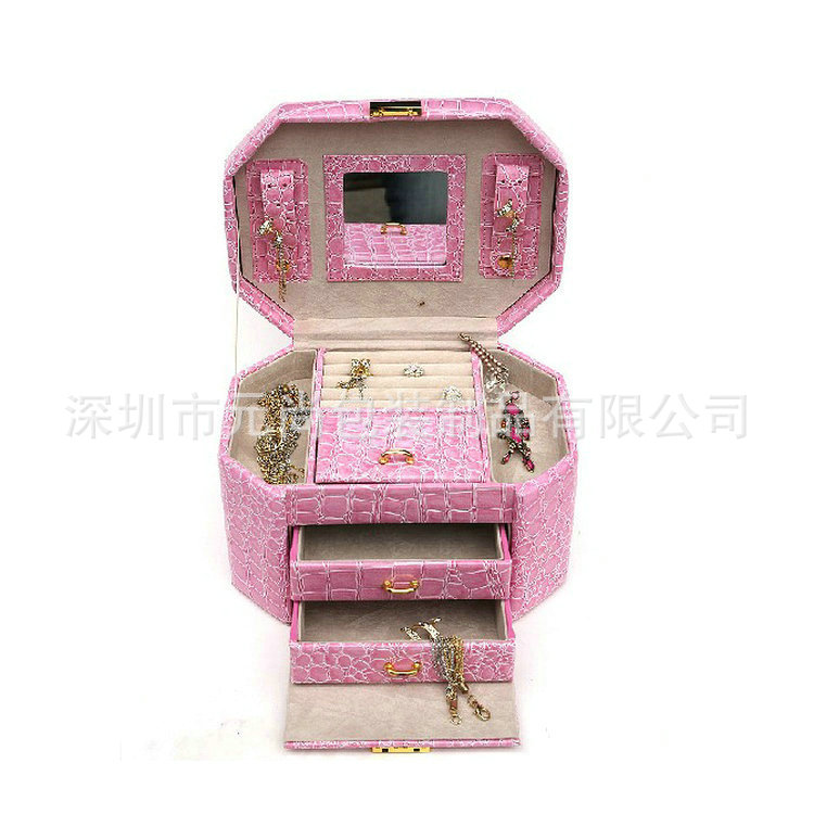 热销精品 韩版公主化妆首饰盒 抽屉化妆盒 高级