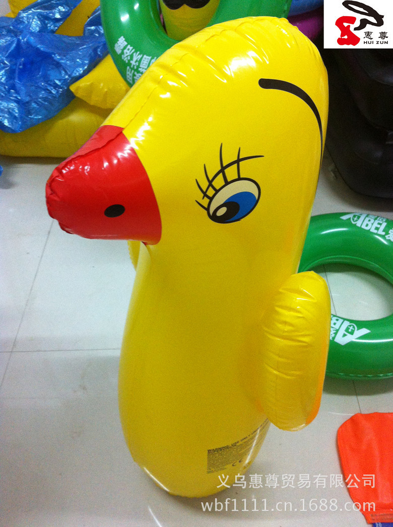 厂家直销不倒翁玩具 大号充气不倒翁定制 鸭子