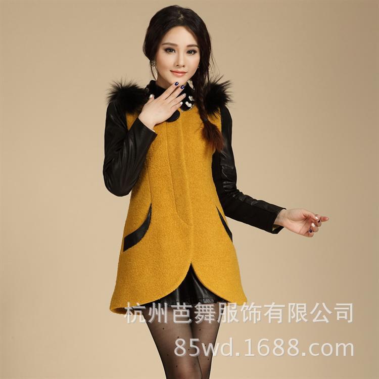 2013冬装新款四季青<em>女装</em> 风衣大衣 实体<em>网店货</em>