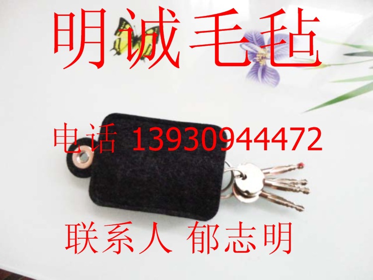 毛毡钥匙配件09