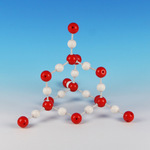 xcm-005-3122-二氧化硅晶体结构(sio2)-晶体结构模型-高中配套