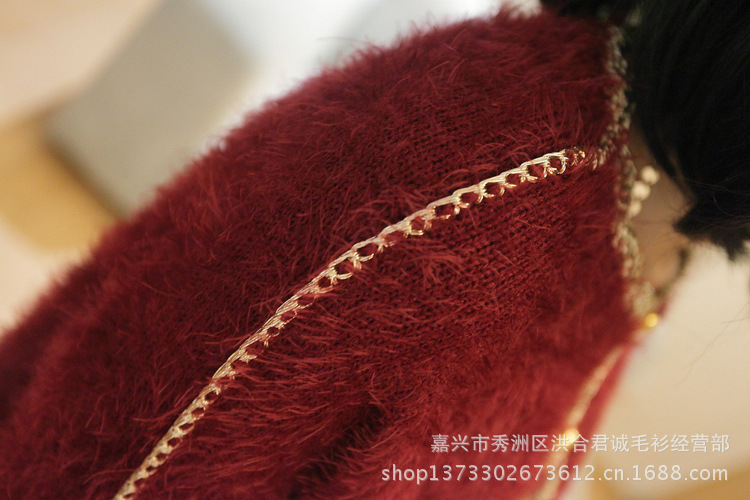 【2013春装女装新款马海毛<em>开衫短</em>针织开衫薄