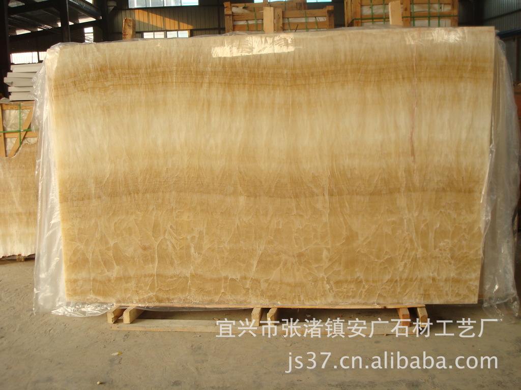 【供应米黄玉 松香黄大理石薄板】