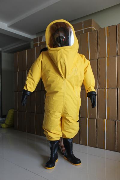 火爆热销重型全封闭防化服 液氨防化服 连体安