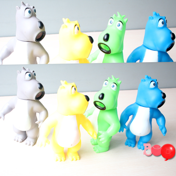 【A1-0022-04 儿童发泄玩具 倒霉熊公仔 可爱的