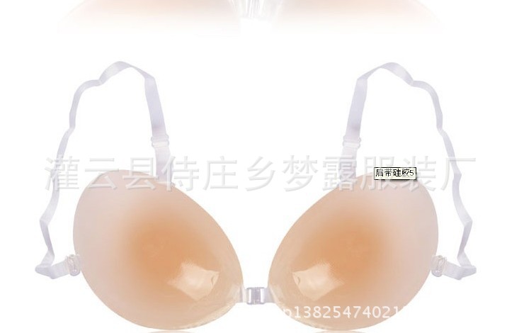 <em>文胸</em>-硅胶隐形<em>文胸</em>贴 加厚聚拢 游泳<em>不脱落</em> 隐