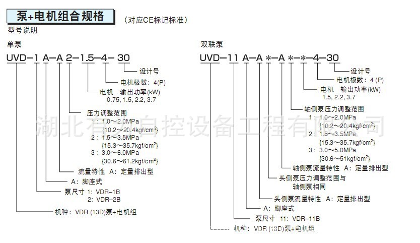 VDR叶片组合泵