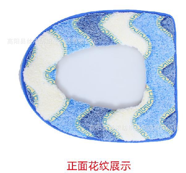 【工厂价直销高档绒面 粘扣式马桶垫 坐便垫(0616)】价格,厂家,图片,防尘罩、开关套、马桶套,王钊-马可波罗网