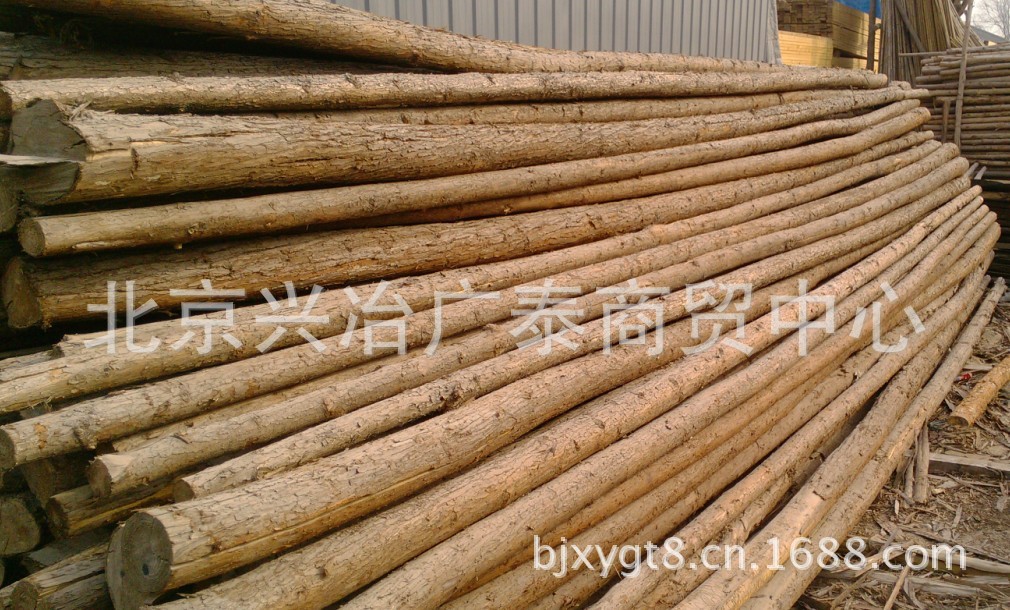 供应大量批发优质7米杉木杆 杉杆高压线防护