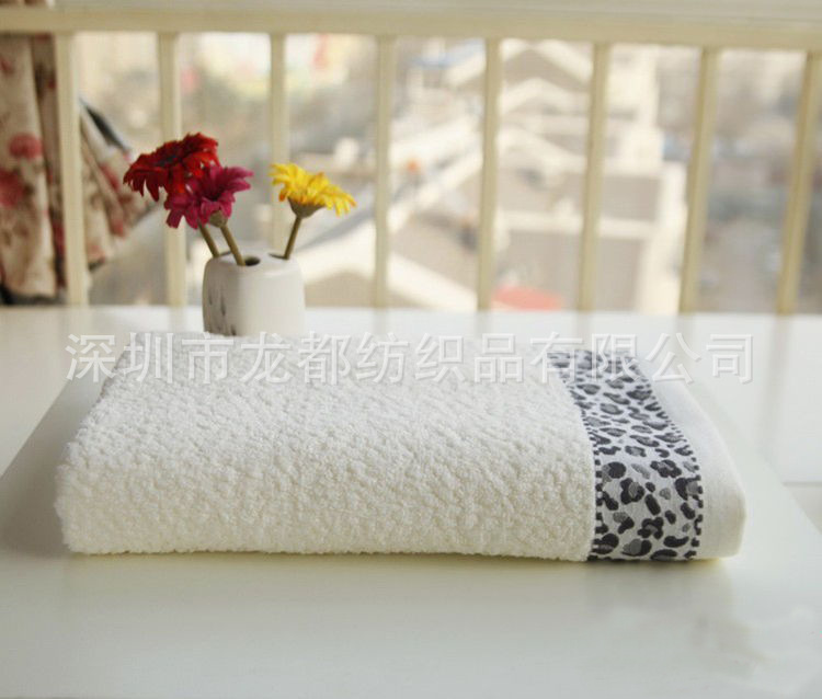 豹纹毛巾 详情6