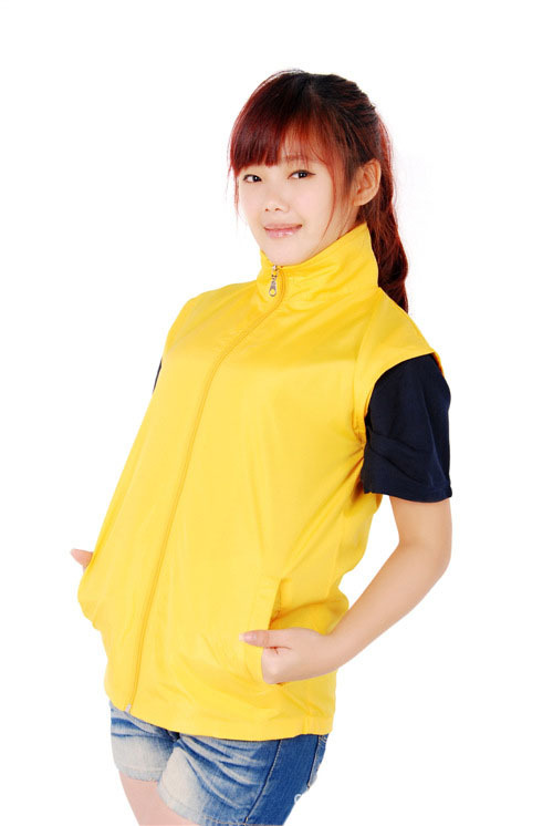 【厂家批发供应纯色可定制防水<em>小马甲</em>情侣马甲