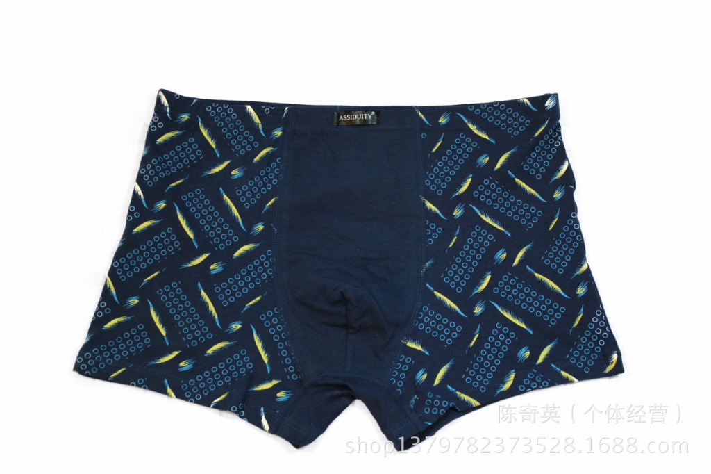 <em>内裤</em>-厂家直销 <em>男士</em>全棉<em>内裤</em> 男印花<em>平角裤棉</em>四
