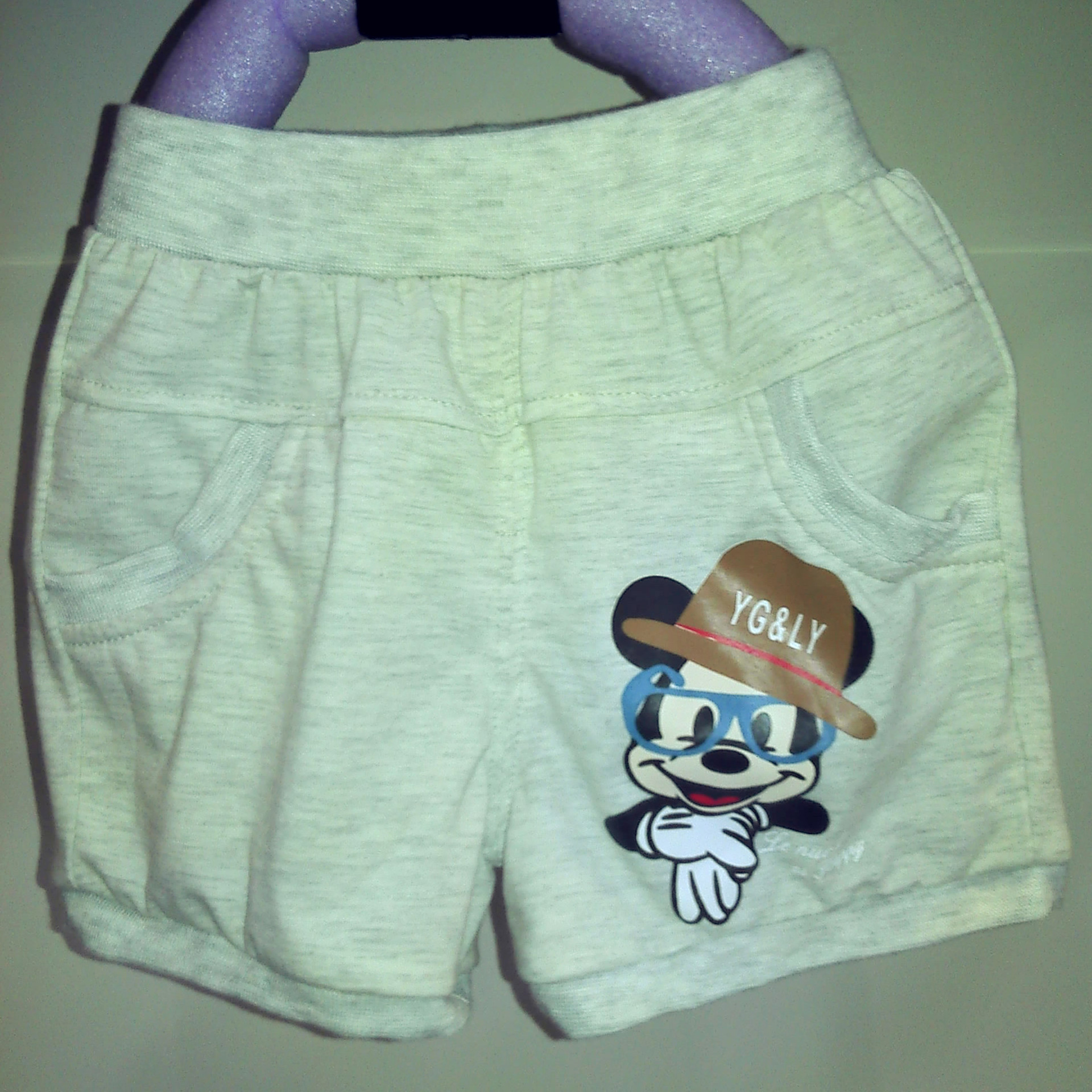 【2013夏季新款男童<em>短裤</em> 米老鼠<em>拼英文短裤</em> 韩