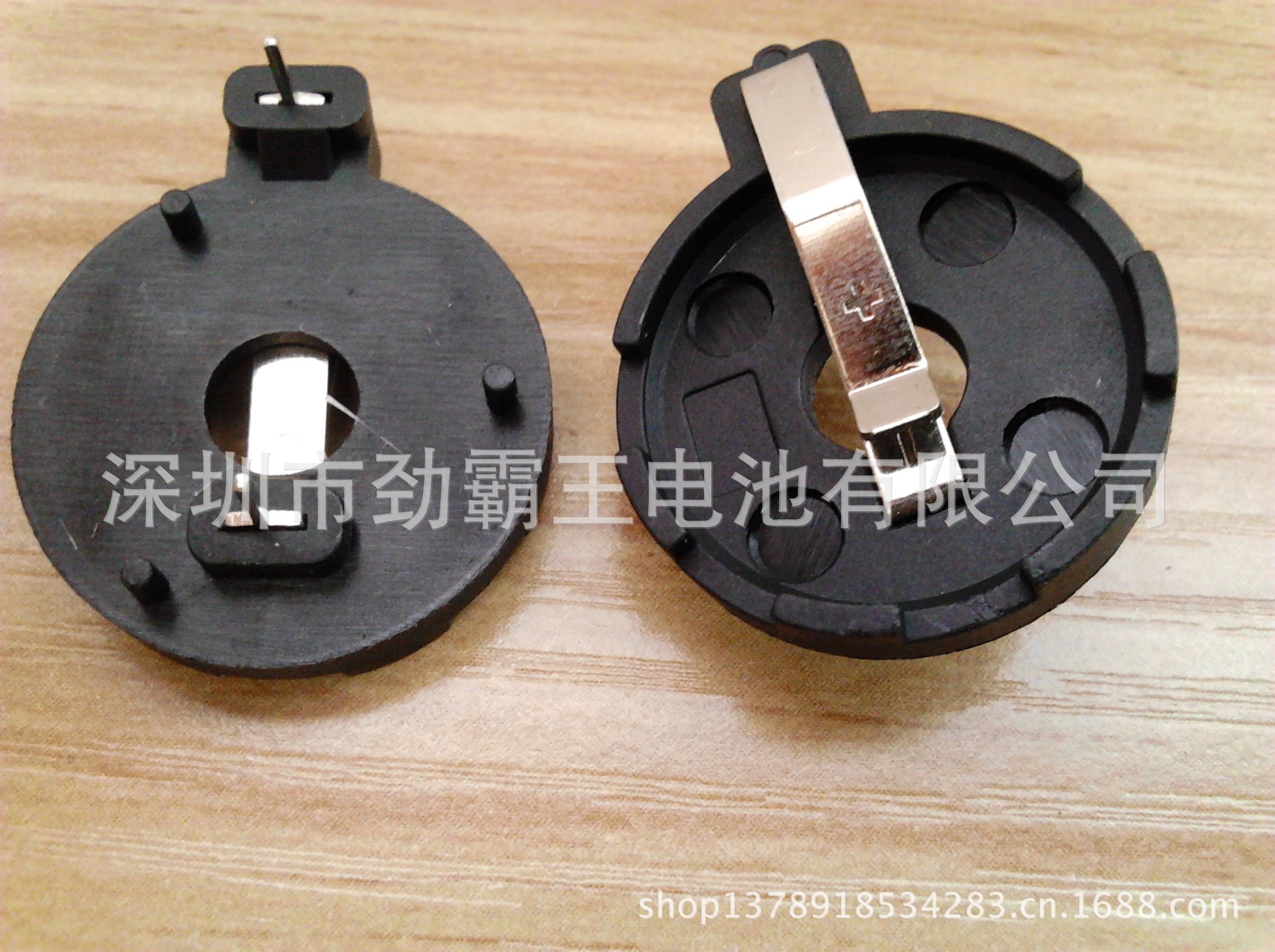 【专业生产 CR2032纽扣电池扣 电池座BS-3-1