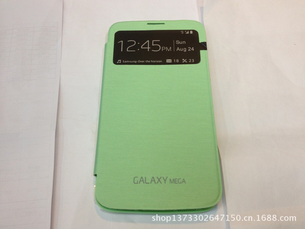 【三星I9200 6.3英寸官方版开天窗拆后盖皮套