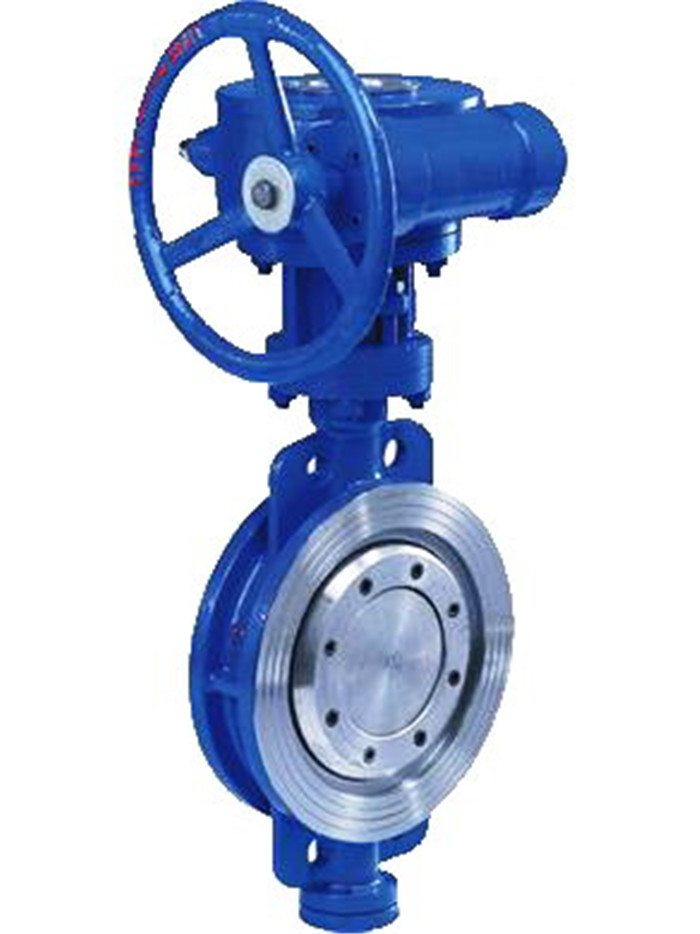 对夹式三偏心多层次硬密封蝶阀|D373H型蝶阀dn100