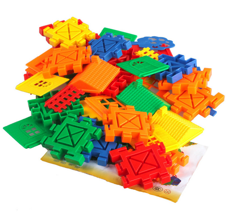 【350g房子积木 乐高积木 拼插玩具 幼儿园益智