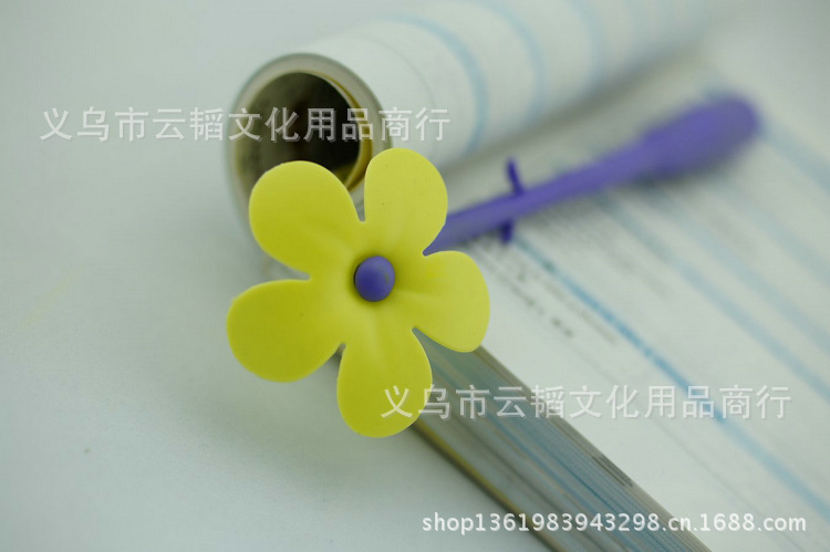 小花弯曲笔-9