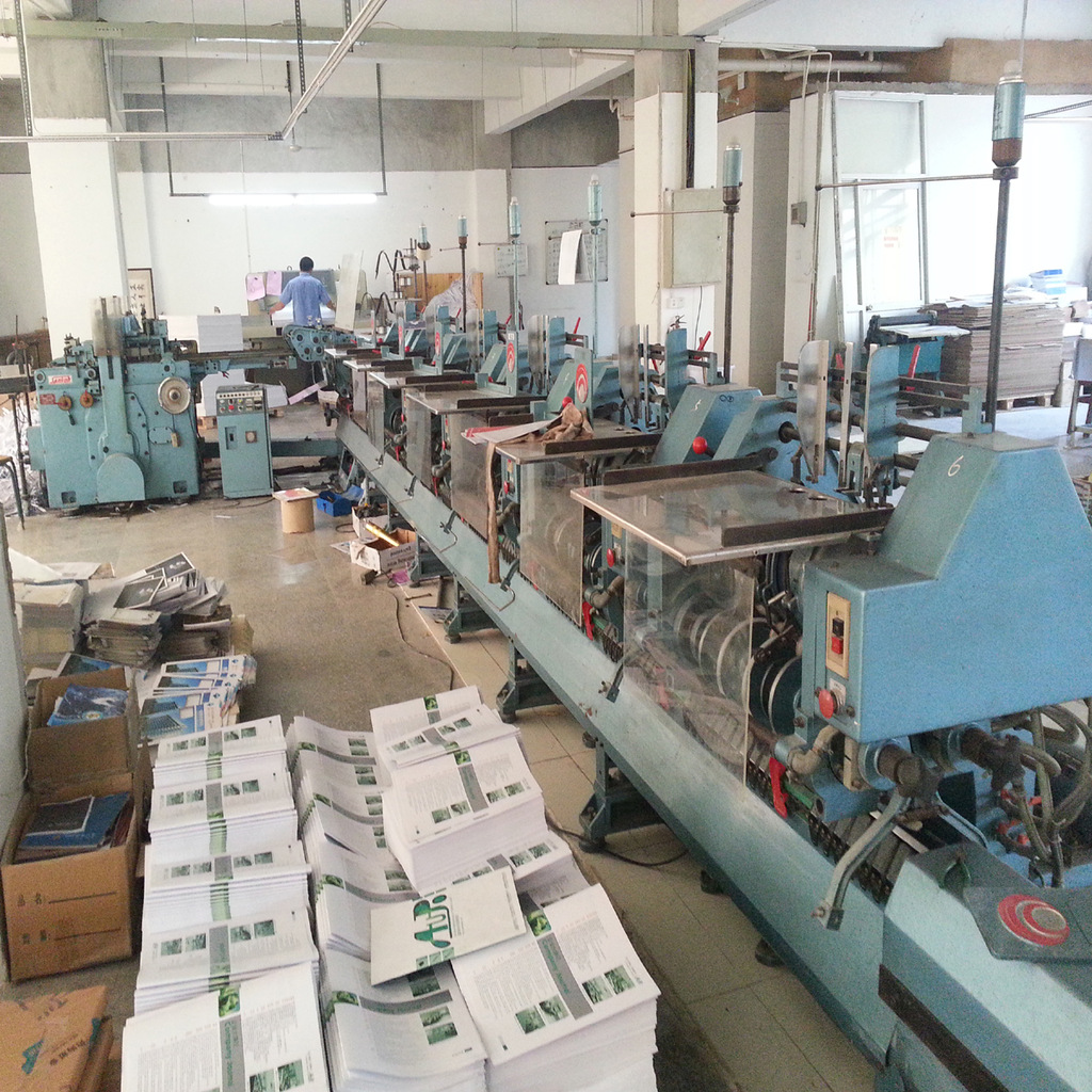 供应二手骑马钉联动线装订设备 图片