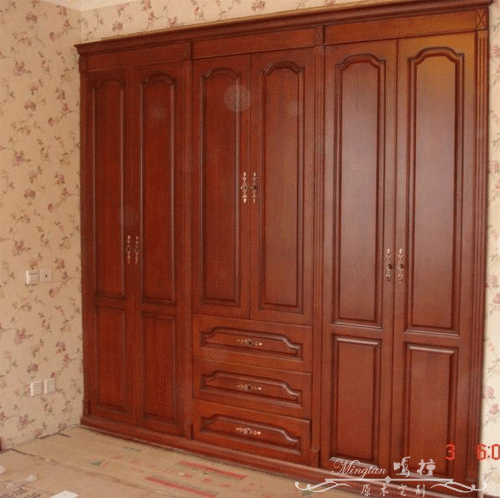 实木衣柜0002