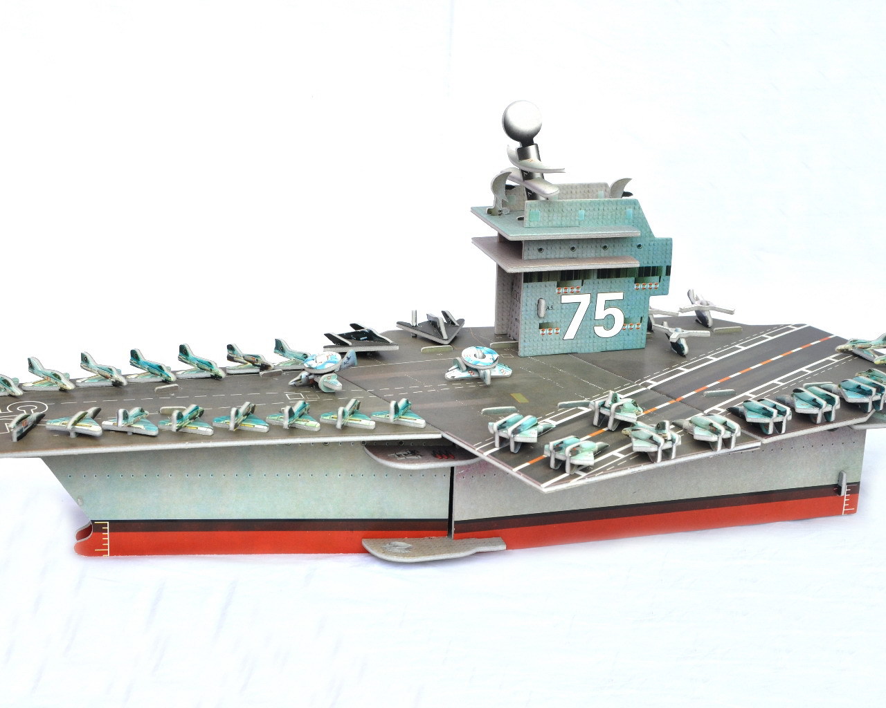 厂家大量供应儿童益智立体拼图玩具 大型DIY航