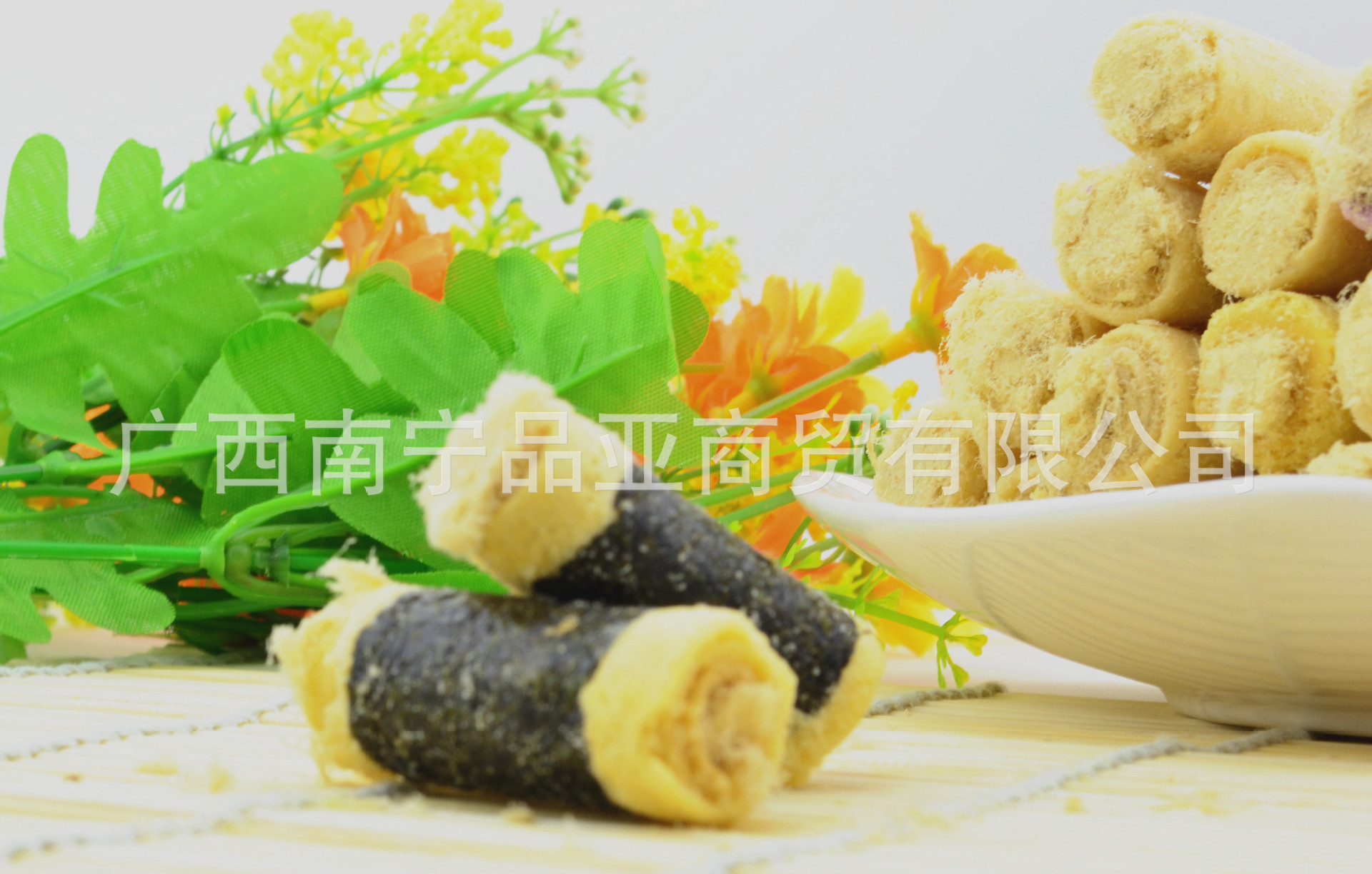 【香港传统手工工艺 萱萱紫菜肉松卷268g*24