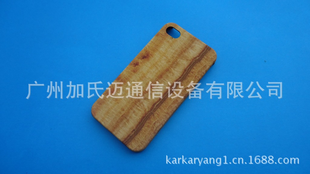 苹果iphone4s定制木纹手机壳水贴水转印加工生产 (1)