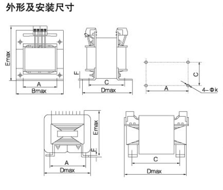 JBK3外形安装