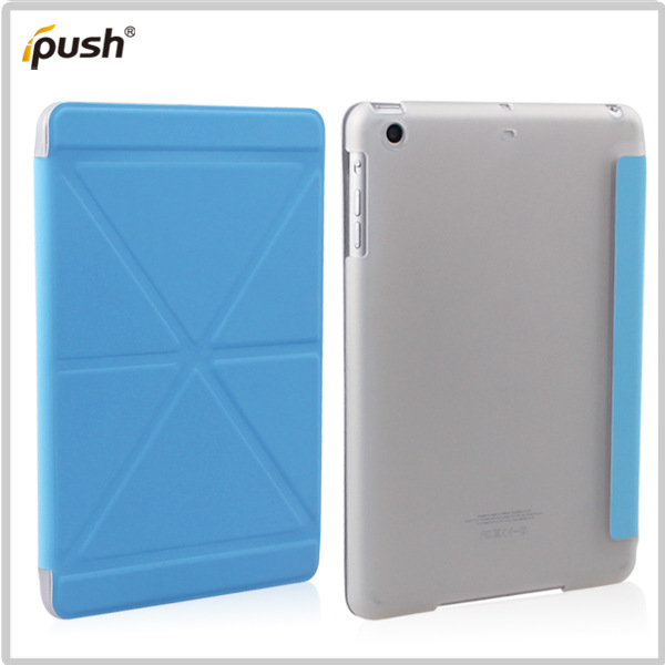 直销苹果ipad mini2休眠保护皮套 ipad迷你2多
