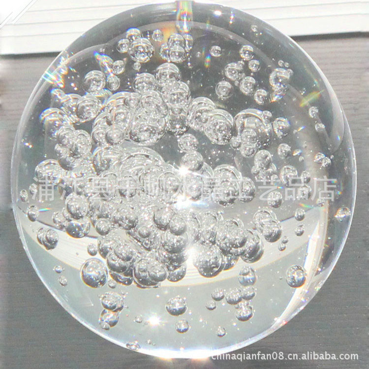 【【新款】占卜系列水晶球 水晶气泡球 镇宅之