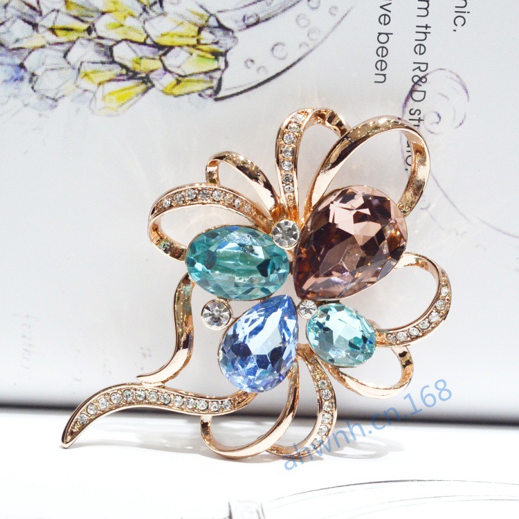 2014威妮华<em>饰品</em> 时尚<em>女人</em>高档胸针<em>批发</em> 欧美版